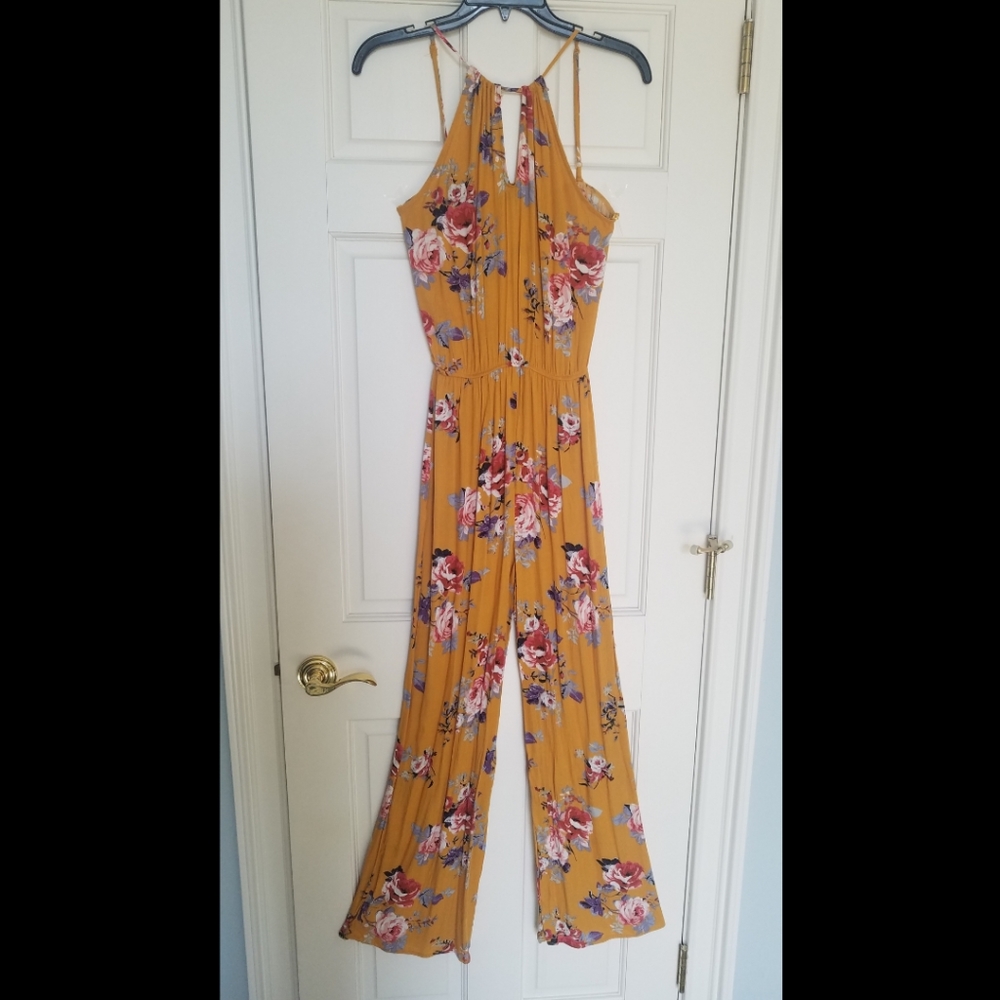 Floral jumpsuit